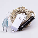 Гірлянда світлодіодна кінський хвіст GarlandoPro 600LED Роса 20 ліній 8 режимів 3м кінський хвіст гірлянда 1733013ML, фото 8