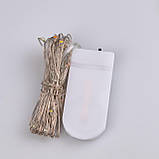 Гірлянда світлодіодна на батарейках GarlandoPro 30LED 3м мідний дріт гірлянди роса 1733017ML, фото 7