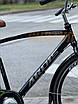 Велосипед міський дорожній Ardis Гетьман планетарка 28" чорний на зріст 180-190 см, фото 3