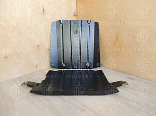 Захист радіатора двигуна та КПП Fiat Fullback (2016+) /V: все/ {КПП, РКПП} КГМ