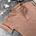 Костюм muslin cotton BEWARM дитячий шорти + футболка + панамка Шоколад, фото 4