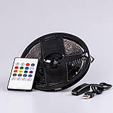 Світлодіодна стрічка з пультом GarlandoPro TVLIGHTRGB водостійка 150 LED 5m підсвічування в кімнату, фото 6