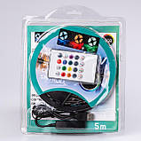 Світлодіодна стрічка з пультом GarlandoPro TVLIGHTRGB водостійка 150 LED 5m підсвічування в кімнату, фото 7