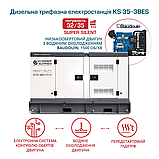 Генератор дизельний Könner&Söhnen KS 35-3BES, фото 8