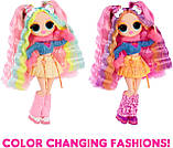 Лялька LOL Surprise OMG Sunshine Color Change Bubblegum DJ ЛОЛ ОМГ Баблгам - змінює колір., фото 6