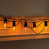 Ретро гірлянда вулична 10 LED лампочок 5 метрів А60, фото 6