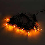 Ретро гірлянда вулична 10 LED лампочок 5 метрів А60, фото 8