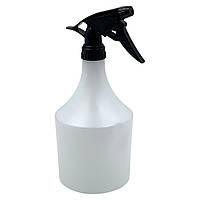 Пляшка розпилювач пластик 800 мл біла, Пульверизатор, Розпилювач ручний, Пляшечка розпилююча