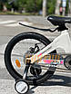 Дитячий велосипед 18" Space Kid Moon 10 рама на зріст 105-115 см білий, фото 6