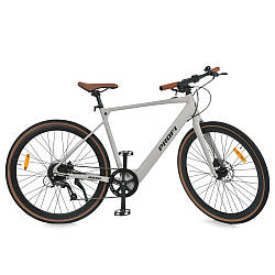 Електровелосипед Prof1 28" MEB 700C DASH-4 сірий мат двигун 250 Вт