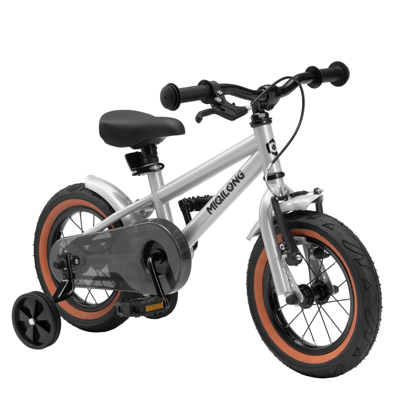 Дитячий велосипед Miqilong ST 16" срібний [RBB-ST16-SILVER], фото 1