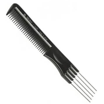 Гребінець Eurostil для зачіски з металевим хвостиком (01469)