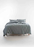 Комплект постільної білизни Limasso Esse Muslin 200 х 220 см Natural Green, фото 6
