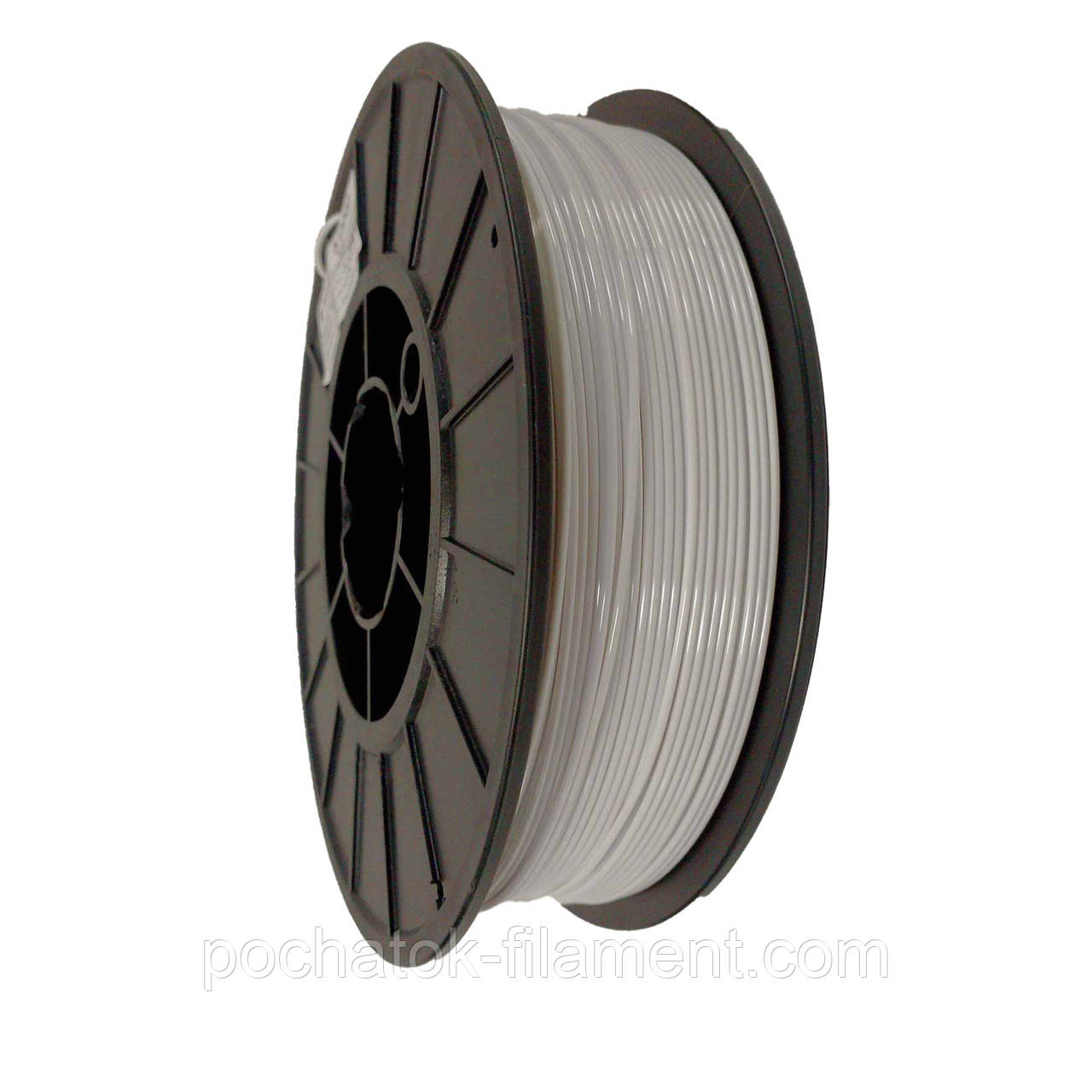PETG філамент нитка пластик для 3D принтера Pochatok Filament 1,75 мм Білий, фото 1