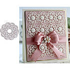 Ніж для створення вирубки із картона Рамка кругла NOZ176, фото 3