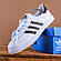 Кросівки кеди Adidas Gazelle білі, фото 5