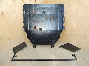 Захист радіатора двигуна та КПП Renault Trafic 3 (2014+) /V: все/ {Рад, ДВС, КПП}