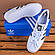 Кросівки кеди Adidas Gazelle білі, фото 4