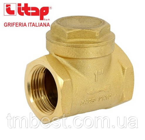 Клапан зворотний 1" пелюстковий Itap Італія