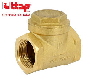 Клапан зворотний 1" пелюстковий Itap Італія, фото 1