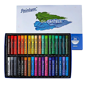 Олійна пастель, 36 кольорів, м'яка художня пастель для живопису, малюнків
