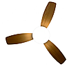 Люстра з вентилятором FAN WOOD 48W+18W R Luminaria WHITE/WOOD 5000Lm керована світлодіодна з пультом ДУ 1060x390мм, фото 9