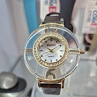 Жеские Часы прозрачные скелетон Guardo 01869. Женские часы Гуардо с ремешком Золотой