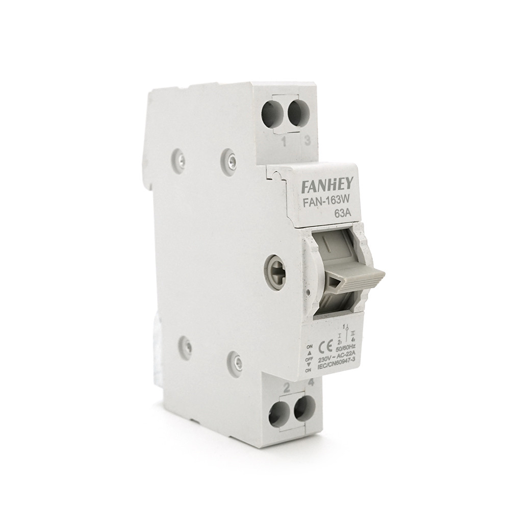 Модульний перекидний автомат трипозиційний (перекидний автомат) Voltronic FHM5-63/1P, 220/380В, фото 1