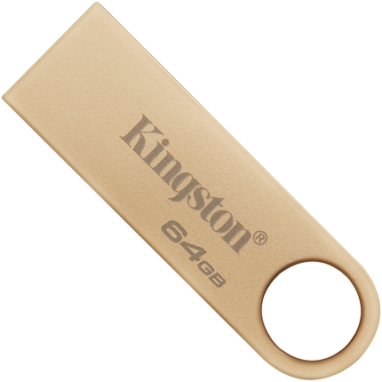 Флеш пам'ять USB Kingston DataTraveler SE9 G3 64GB USB 3.2 Gen1 Gold (DTSE9G3/64GB), фото 3