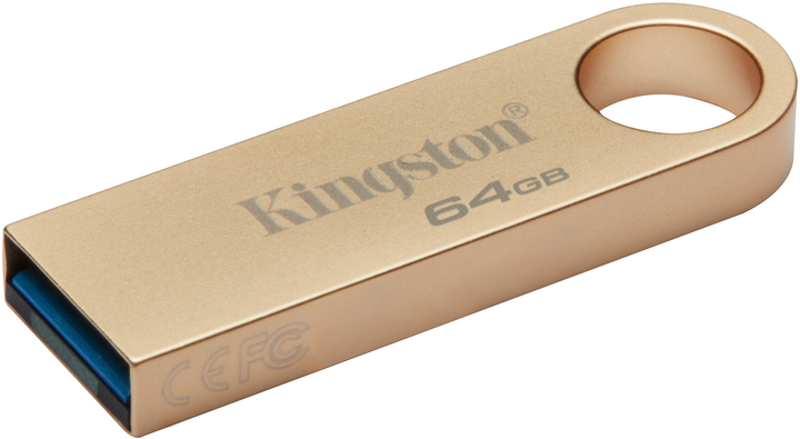 Флеш пам'ять USB Kingston DataTraveler SE9 G3 64GB USB 3.2 Gen1 Gold (DTSE9G3/64GB)