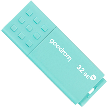 Флеш пам'ять USB Goodram UME3 Care 32GB USB 3.2 Gen1 Green (UME3-0320CRR11), фото 1