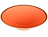 Кругла порцелянова тарілка Porland Orange супова 20 см (177820/O), фото 3