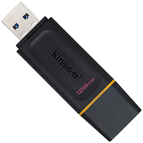 Флеш пам'ять USB Kingston DataTraveler Exodia 128GB USB 3.2 Gen1 Black/Yellow (DTX/128GB)