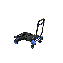 Візок складний Kraft&Dele KD3094 вантажний 2 в 1 до 150 кг з колесами, фото 3