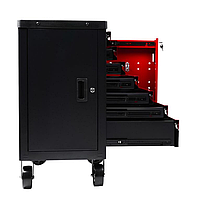 Металева шафа інструментальна Kraft&Dele KD1078 із замком і ключами, фото 3