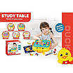 Ігровий розвивальний столик для дітей мозаїка дошка пиши стирай болтики викрутка сортер пазл годинник цифри знаки, фото 10