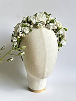 Віночок на голову білий