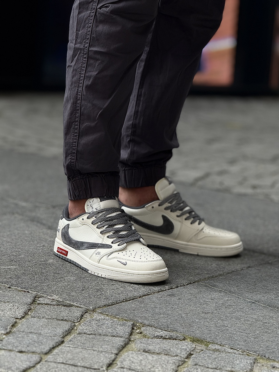 Кросівки чоловічі Air Jordan 1 Low OG SP/SJ2068-125, фото 1