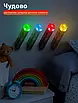 Світлодіодний нічник Minecraft факел Смолоскип Майнкрафт на акумуляторі LED RGB, фото 5
