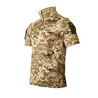 Тактическая рубашка пиксель короткий рукав,убакс пиксель летний,боевая рубашка летняя пиксель,убакс зсу пиксел