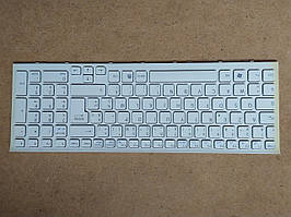 Клавіатура для ноутбука Sony VAIO VPC-EH VPC-EE VPCEH PCG-71211M 71911V EN біла БУ