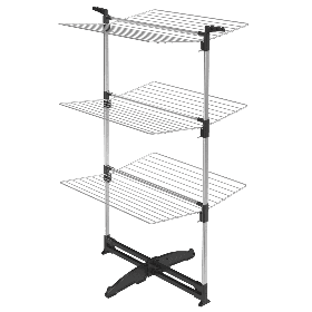 Сушарка для підлоги 3-рівня 78x72x137 см CICLONE METALTEX 405870 - MegaLavka