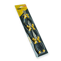 Набір інструменту MINI "плоскогубці+довгогубці+бокорізи" гумовий губцевого