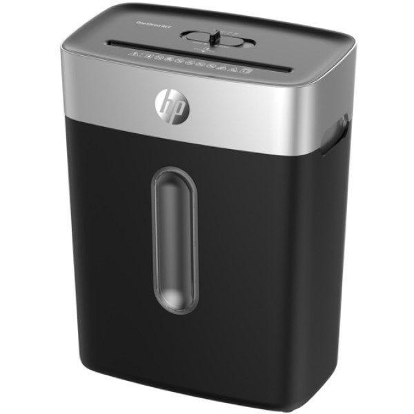 Знищувач документів HP OneShred 8CC з рівнем секретності P-4 та об'ємом 15 л Black (2826)