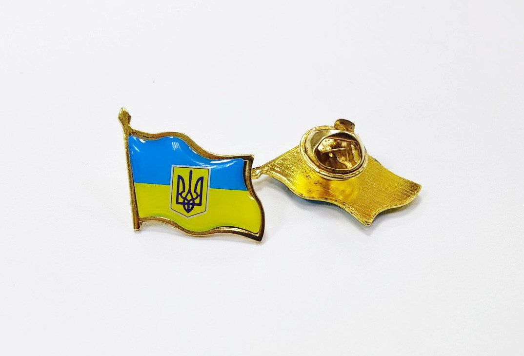 Значок "Україна" 2*1.8см 05.29.007