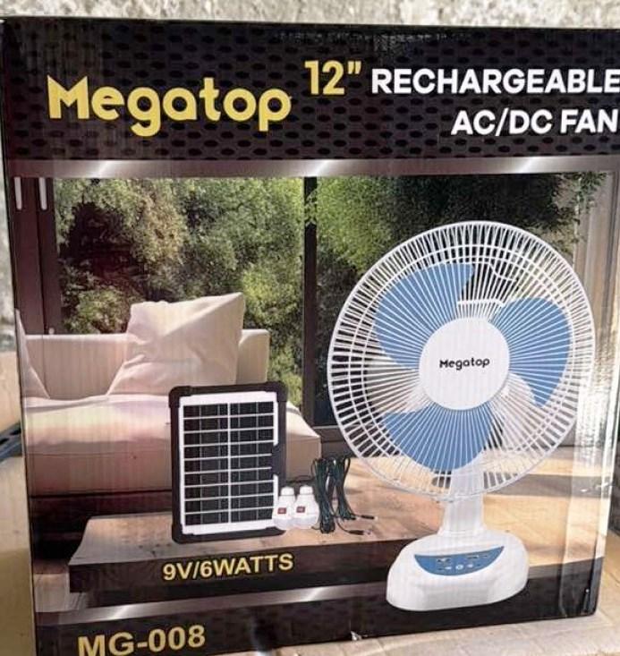 Вентилятор портативний Megatop MG008