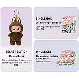 Labubu Оригінал Pop Mart Exciting Macaron іграшка брелок, the monsters, фото 6