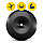 М'яч для фітнесу (пончик) 4FIZJO Air Ball Donut 50 x 27 см Anti-Burst Black (P-5907739312952), фото 3