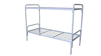 Ліжко двоярусне металеве 1900х800 мм. Основа, каркас двоповерхового ліжка для гуртожитків