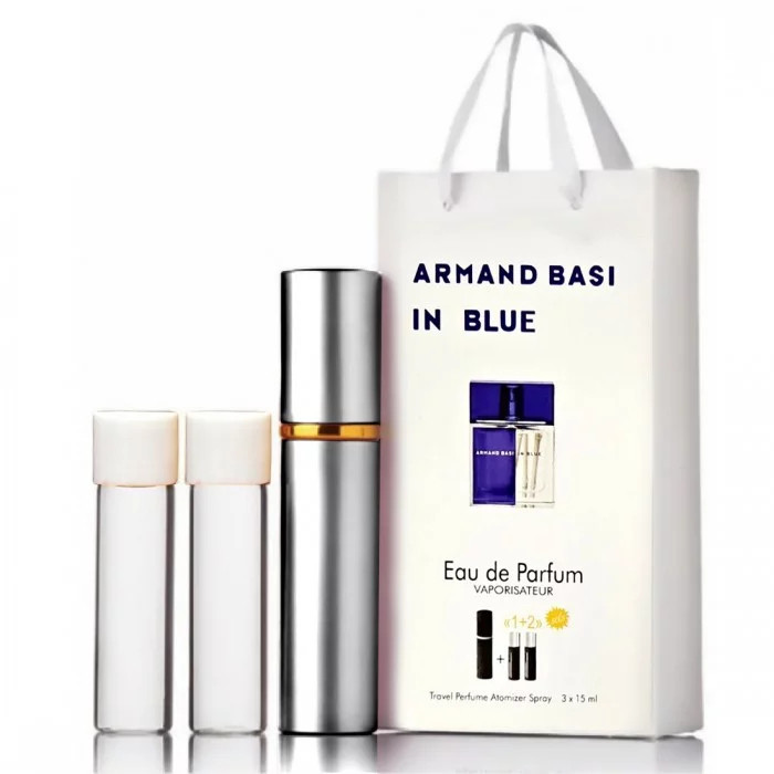 Armand Basi in Blue edt 3x15ml - Trio Bag